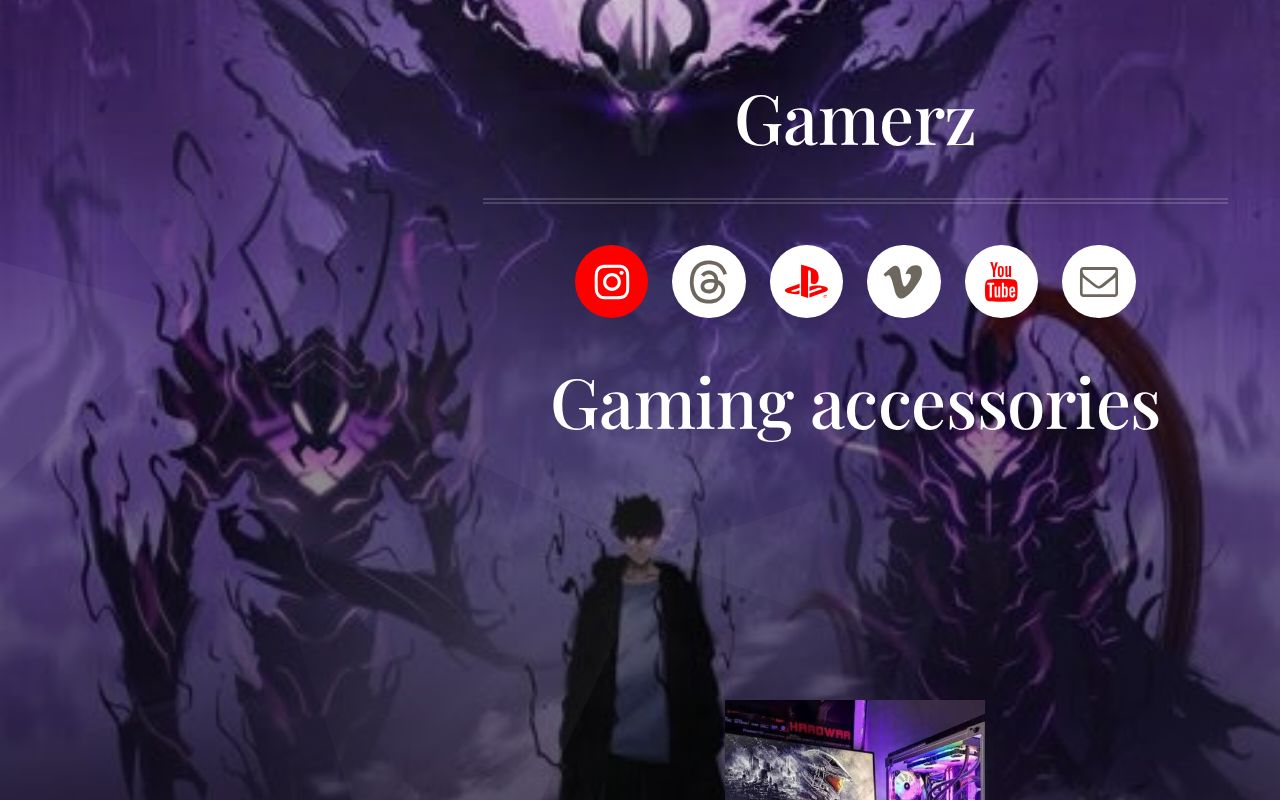 Carrd profile picture for @gamerz